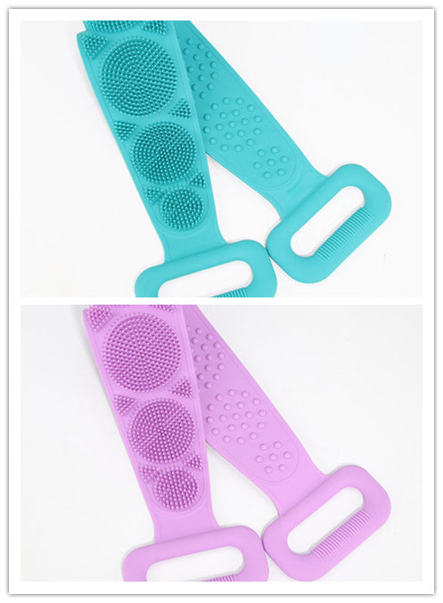Bath Towel Silicone Rubbing Back Towel Bath Towel Silicone Rubbing Back Towel